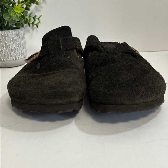 Birkenstock Black Suede Clogs - Picture 12 of 16